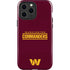 NFL Washington Commanders Performance Series iPhone 15 Pro Max Impact Case